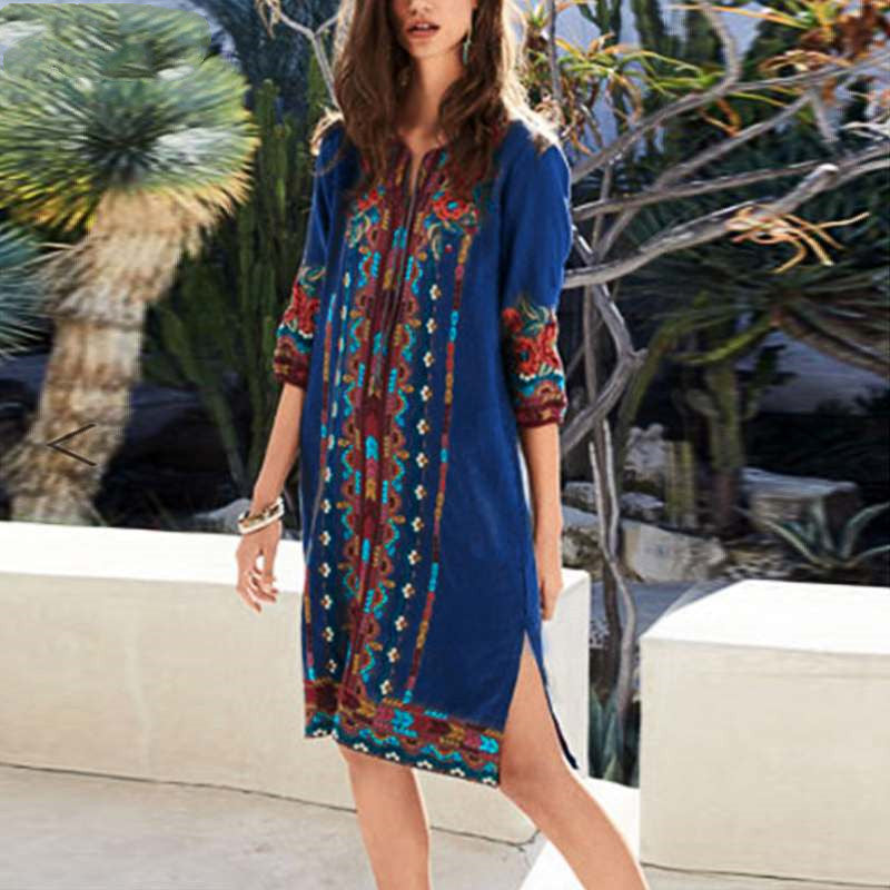 Fiona – Boho Tunic Dress