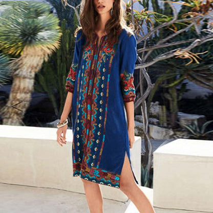Fiona – Boho Tunic Dress