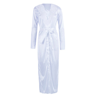 Laura – Shiny Women's Nightgown in Plus Sizes