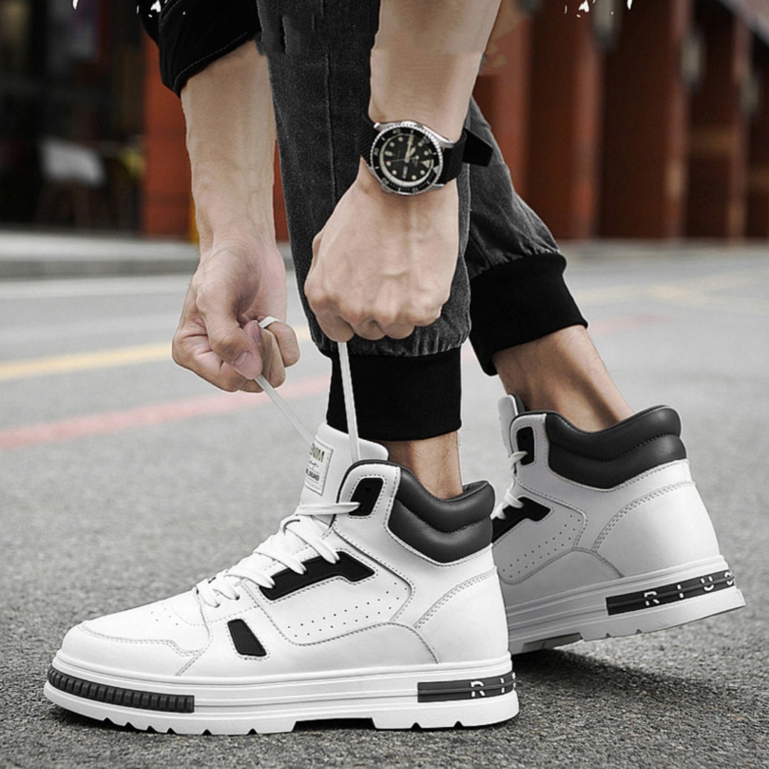 Terrence – Stylish Men's Martin Boots with Elevated Sole for Winter