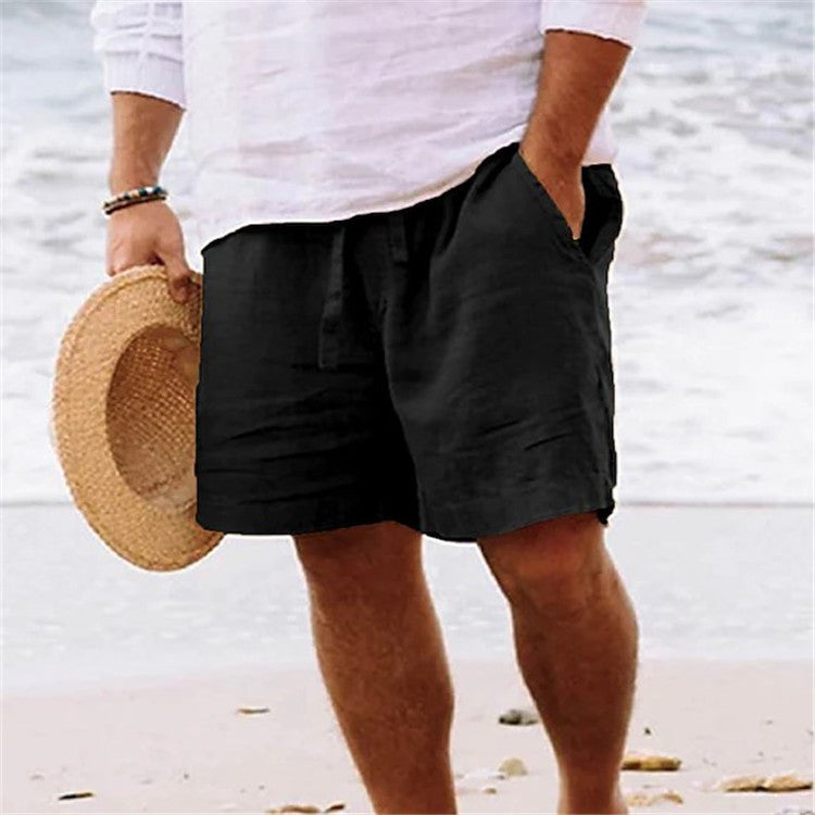 Timothy – Men's Solid Color Breathable Shorts
