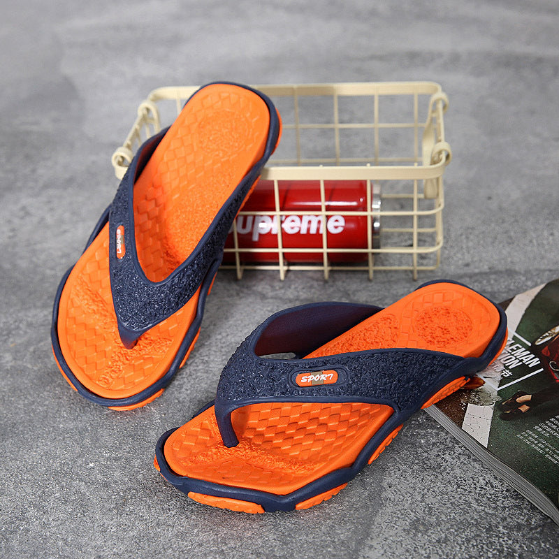 Max – Non-Slip Men's Summer Sandals with Flip-Flop Design