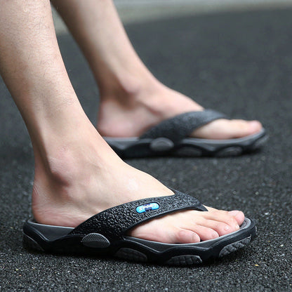 Max – Non-Slip Men's Summer Sandals with Flip-Flop Design