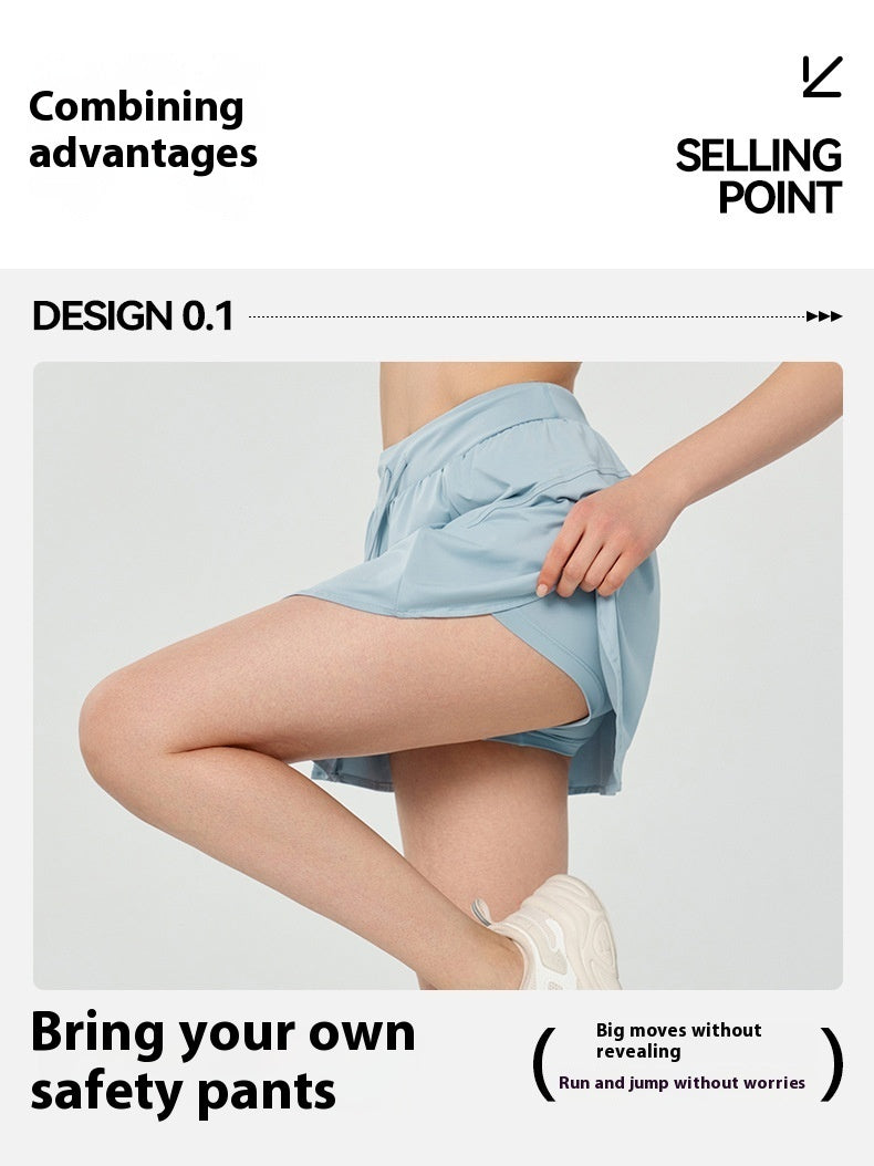 Emma – Sporty Yoga Skirt with UV Protection