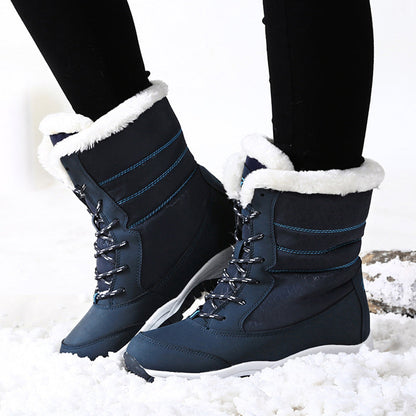 Kathleen – Warm Women's Snow Boots with Plush Lining