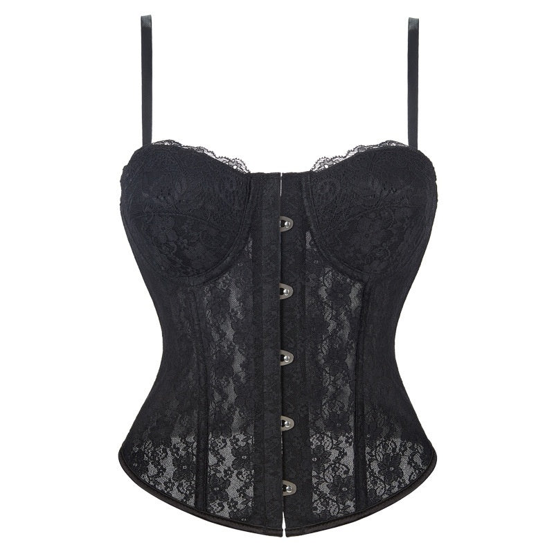 Amanda – Sexy Lace Waist-Sculpting Corset with Breathable Fabric