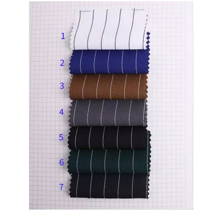 Kieran – Striped Men's Suit in Business Casual Style