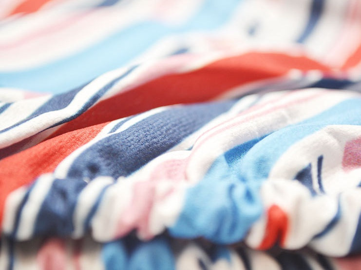 Julia – Women's V-Neck Camisole with Color Stripes