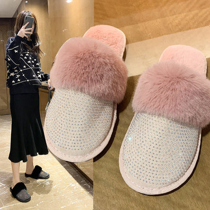 Sharon – Flat Women's Sandals with Rhinestones