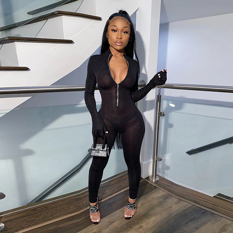 Lydia – Women's Jumpsuit with Hip Emphasis