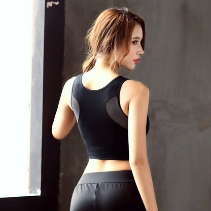 Lydia – Breathable Mesh Sports Bra
