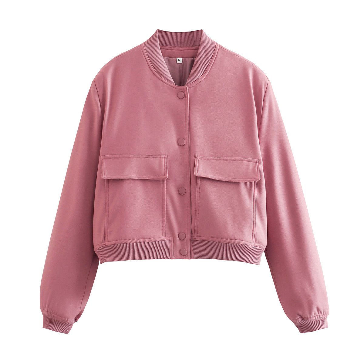 Betty – Stylish Women's Jacket with Pockets and Stand Collar