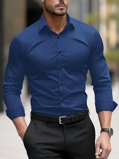 Ricky – Long Business Casual Shirt for Men