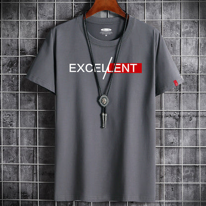 Jacob – Cotton Summer Men's T-Shirt with Short Sleeves