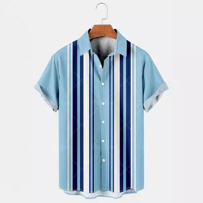 Isaac – 3D Summer Casual Printed Hawaiian Shirt for Men