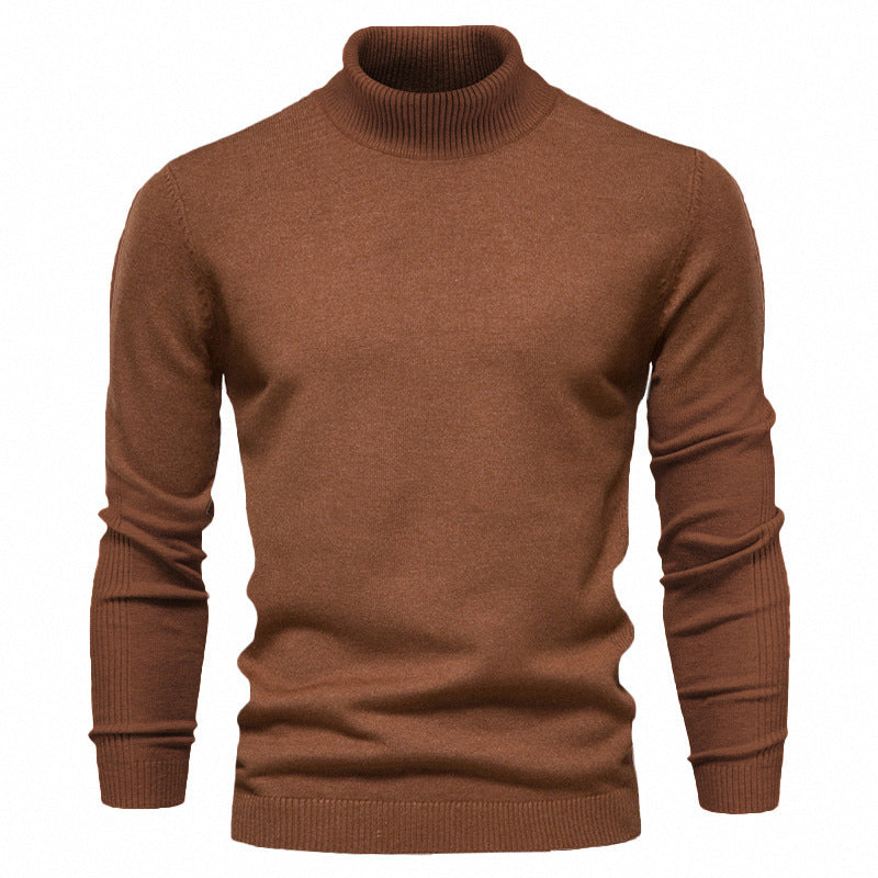 Patrick – Slim Fit Turtleneck Sweater in Solid Design