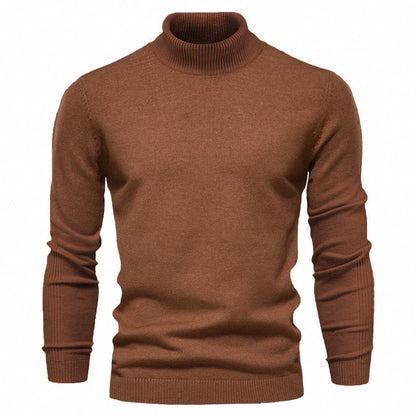 Patrick – Slim Fit Turtleneck Sweater in Solid Design