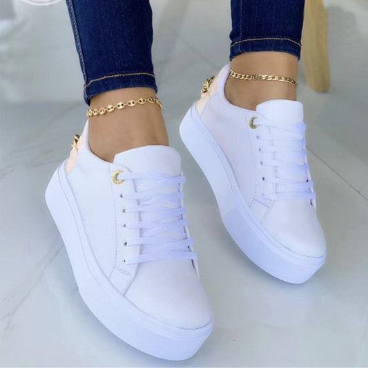 Kimberley – Elegant Women's Sneakers in White