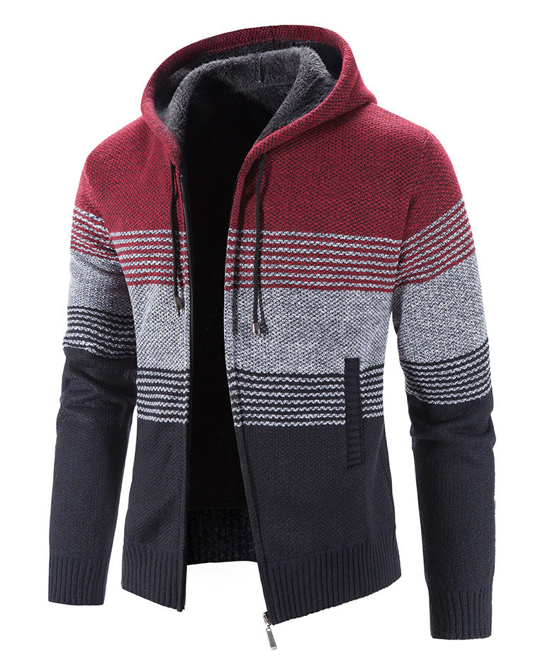 Norman – Thick Hooded Fleece Jacket