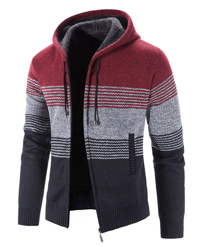 Norman – Thick Hooded Fleece Jacket