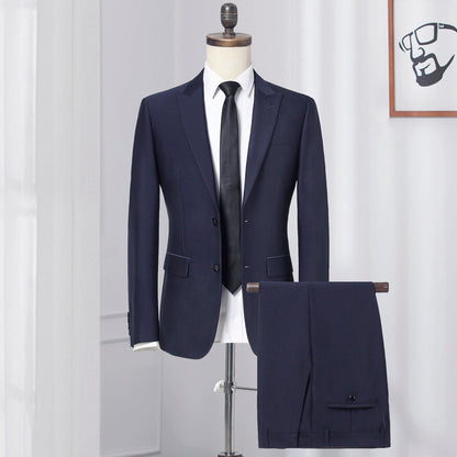 Rory – Slim Men's Suit in Korean Style
