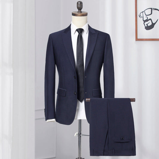 Rory – Slim Men's Suit in Korean Style