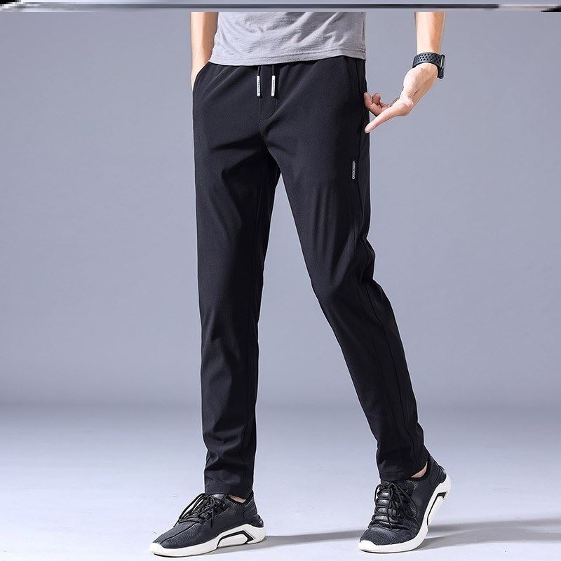 Nick – Casual Men's Sweatpants with Drawstring in Korean Style
