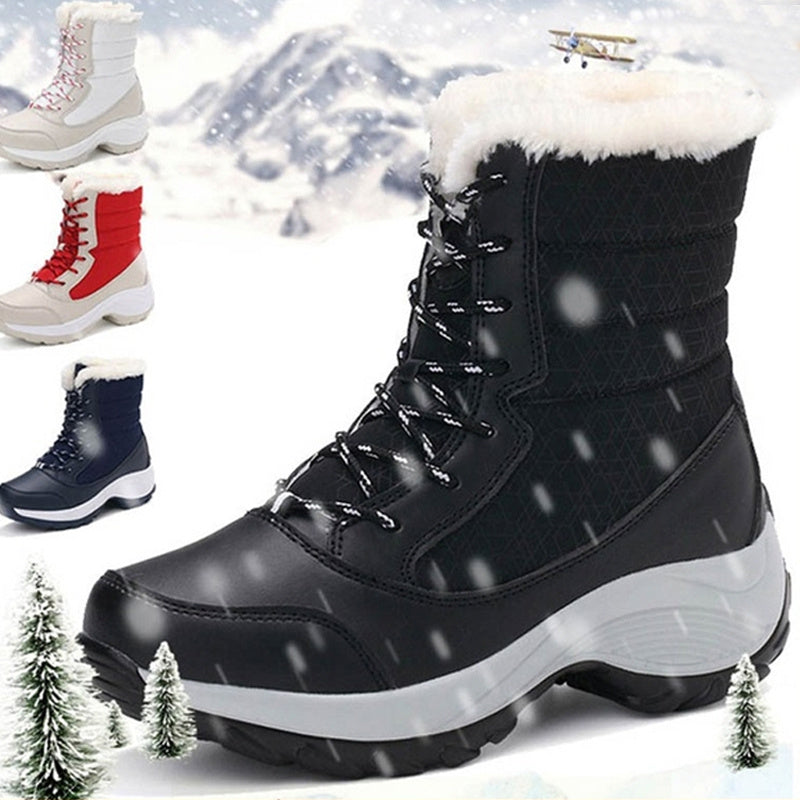 Kathleen – Warm Women's Snow Boots with Plush Lining