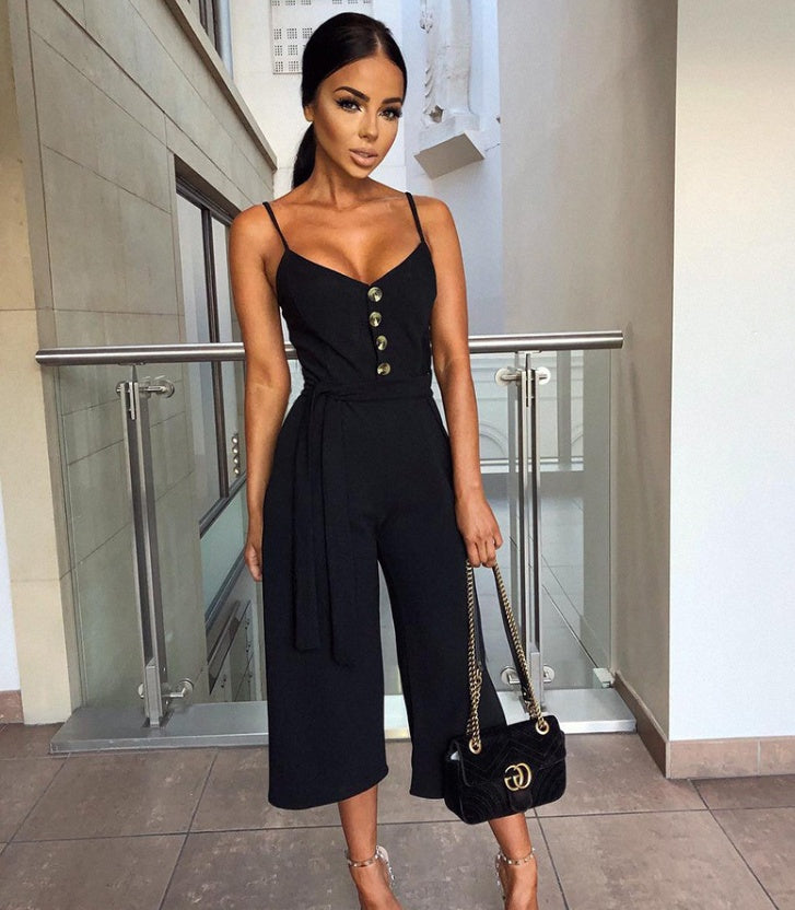 Susan – Sexy Halter Women's Jumpsuit