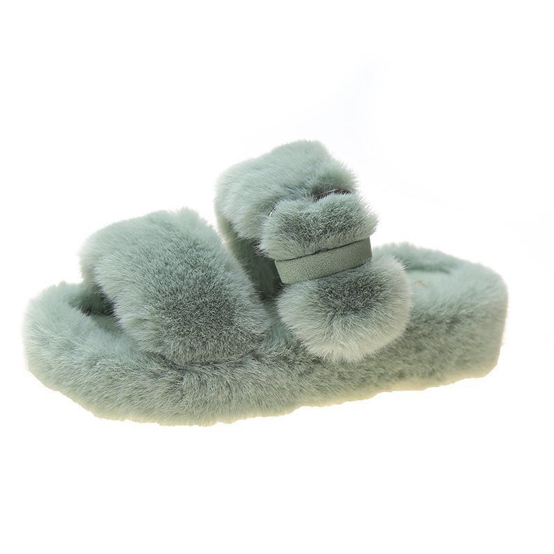 Joan – Fluffy Women's Slippers