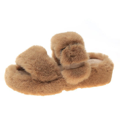 Joan – Fluffy Women's Slippers