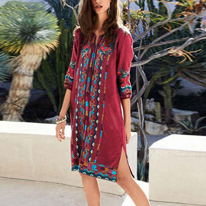 Fiona – Boho Tunic Dress