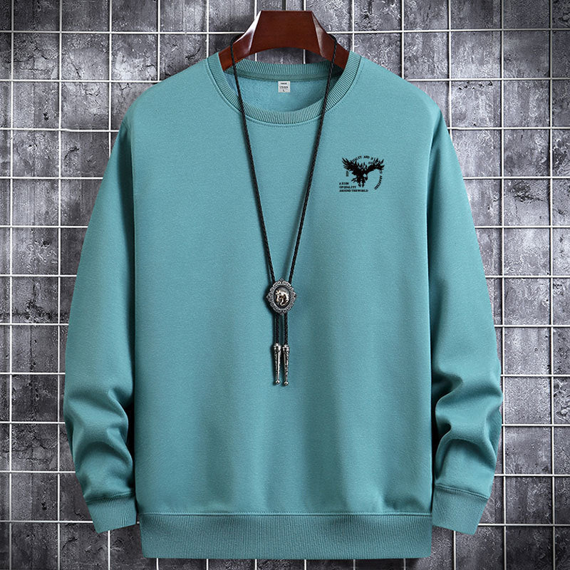 Clive – Thermal Long Sleeve Round Neck Sweater