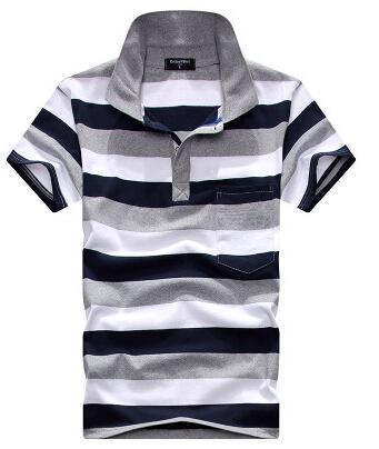 Liam – Striped Men's Polo Shirt