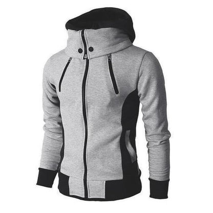Sean – Sporty Men's Jacket with Hood and Zipper