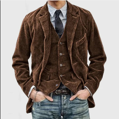 Damien – Warm Corduroy Jacket for Men