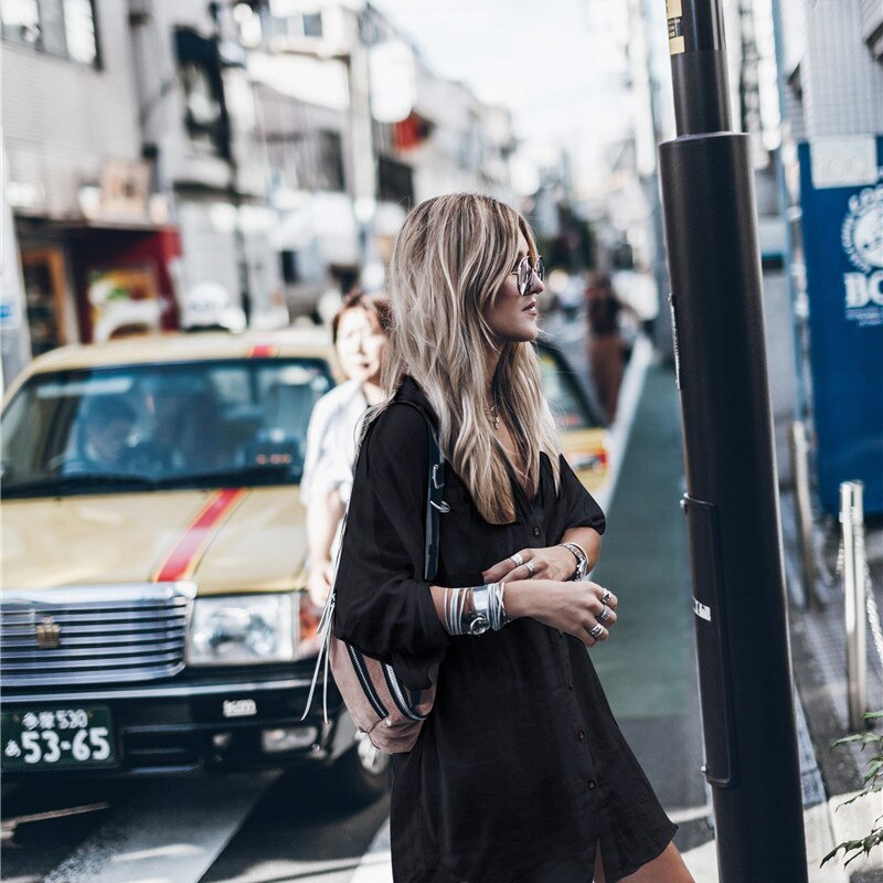 Elizabeth – Casual Shirt with Lapel