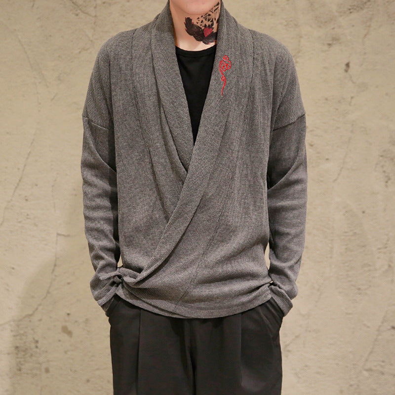 Jean – Embroidered Hanfu-Style Knit Cardigan