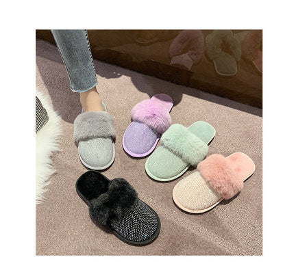 Sharon – Flat Women's Sandals with Rhinestones