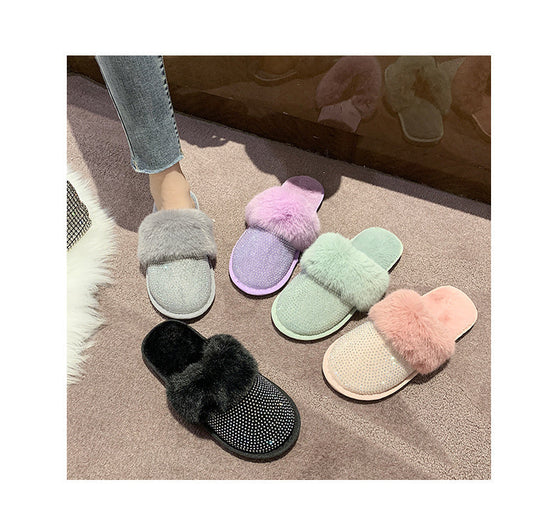 Sharon – Flat Women's Sandals with Rhinestones