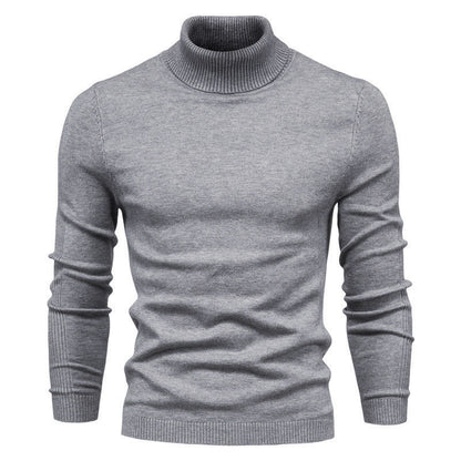 Patrick – Slim Fit Turtleneck Sweater in Solid Design