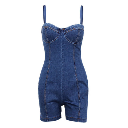 Catherine – Women's Denim Jumpsuit