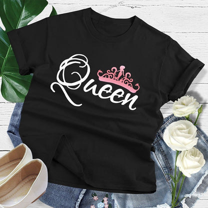 Jenny – Crown Pattern Couple's T-Shirt