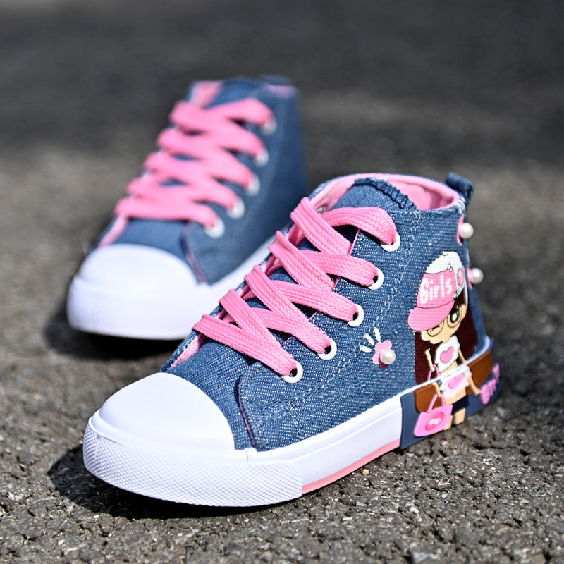 Holly – Canvas Girls' Sneakers