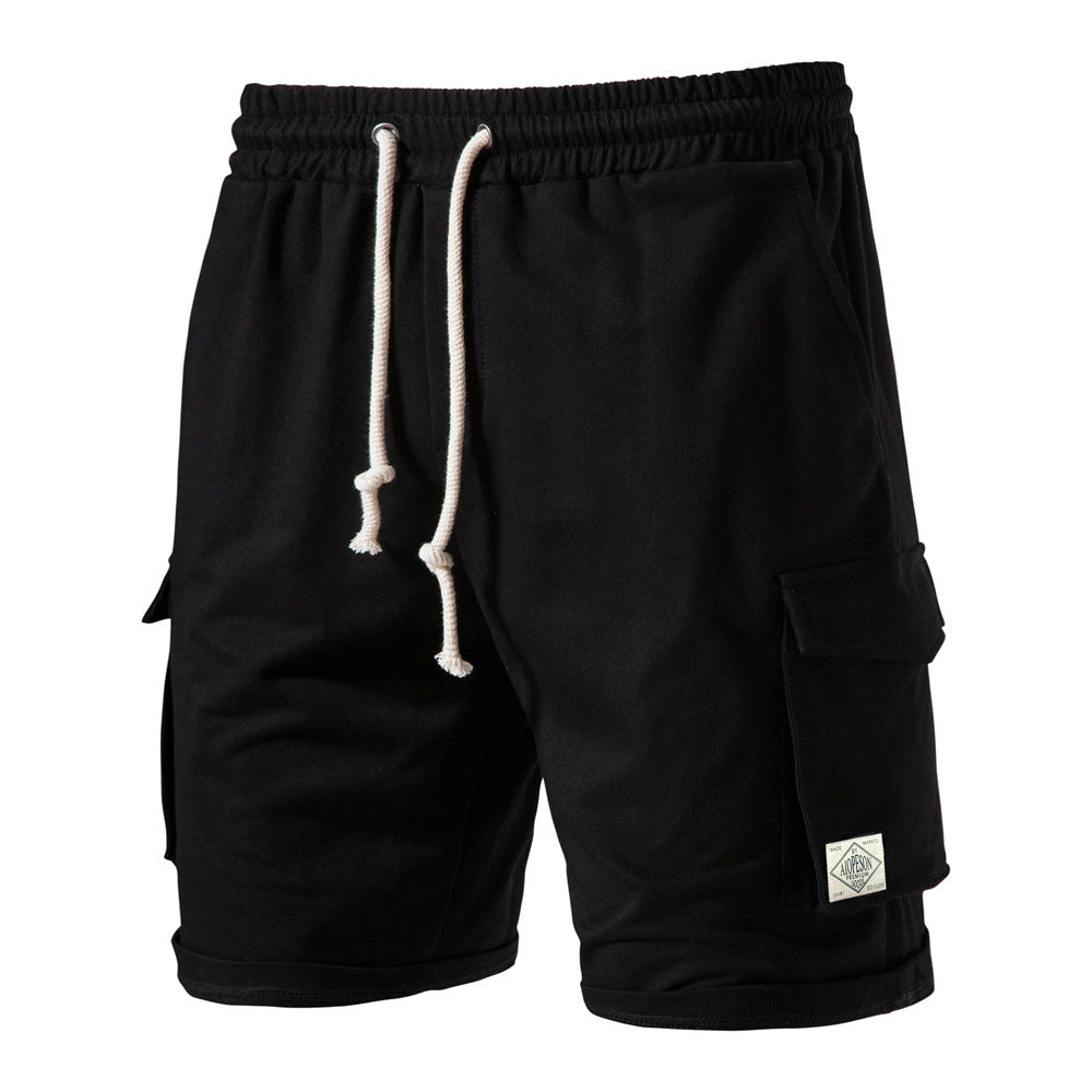 Kieran – Casual Athletic Shorts with Elastic Waistband