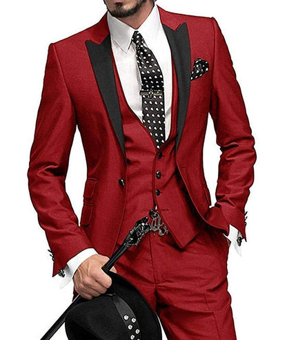 Kenneth – Three-Piece Men's Suit for Weddings