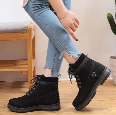 Michelle – Premium Velvet Boots for Women