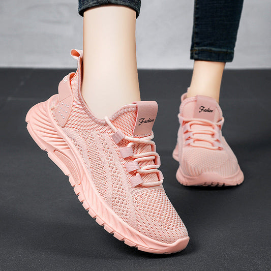 Karen – Breathable Women's Athletic Sneakers with Laces