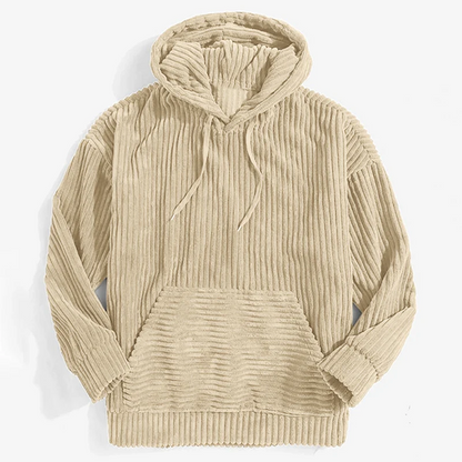 Raymond – Men's Corduroy Hoodie Sweater