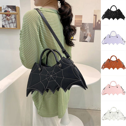 Leanne – Shoulder Bag with Spider Web Design